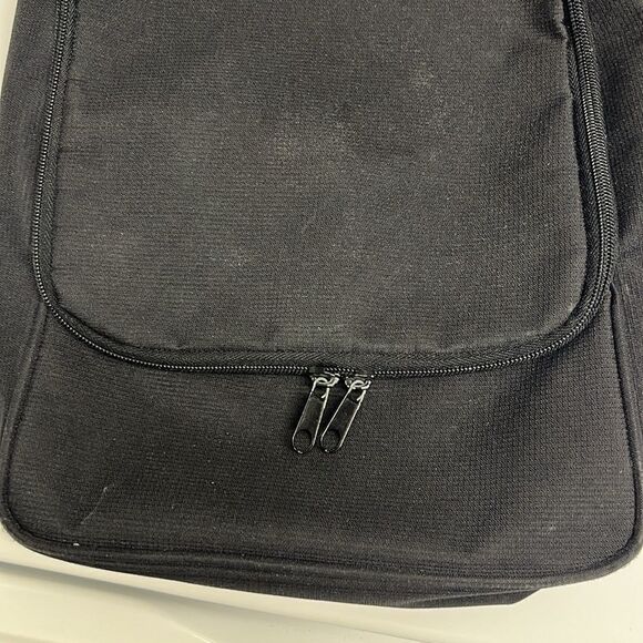 Unbranded Black Travel Toiletries Hanging Bag Hook and Loop Removable Component - Picture 13 of 13